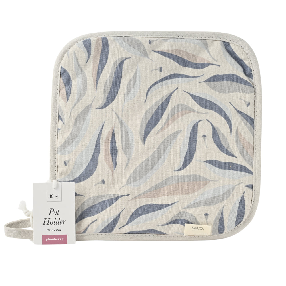 Plumberry Series Pot Holder - EUCALYPTUS